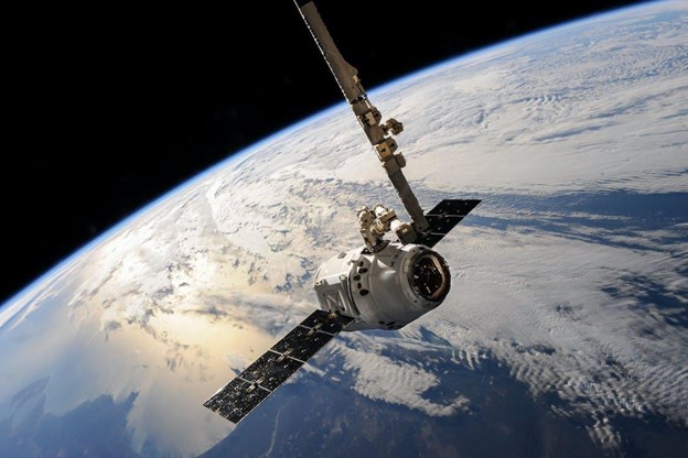 Spacecraft Orbiting Earth