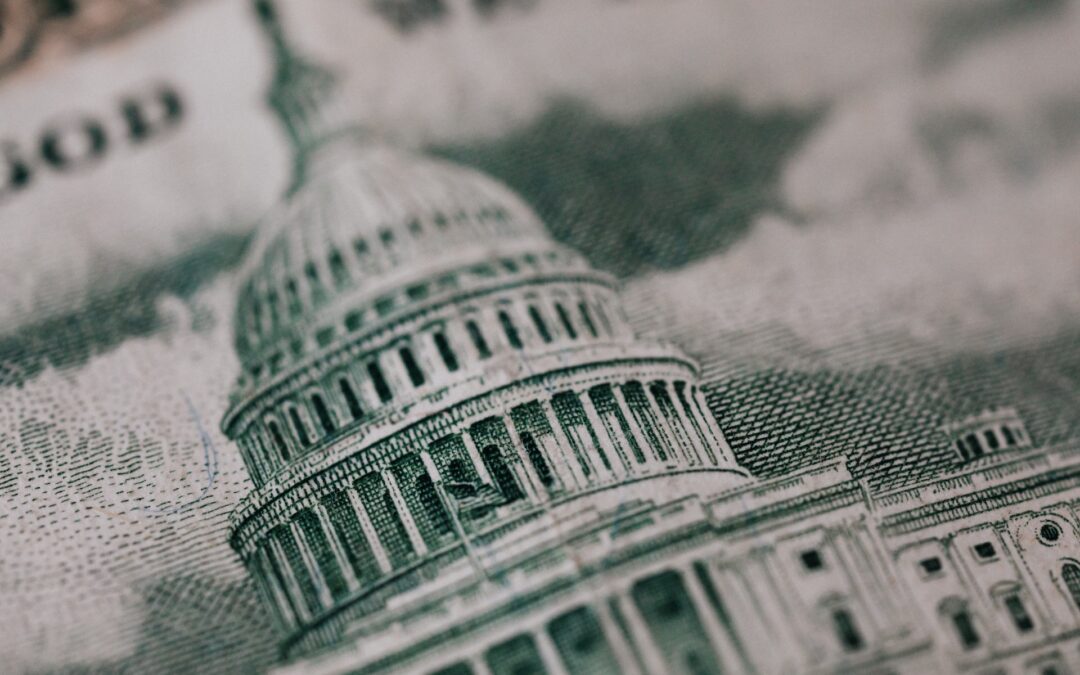 Close up of Congress building