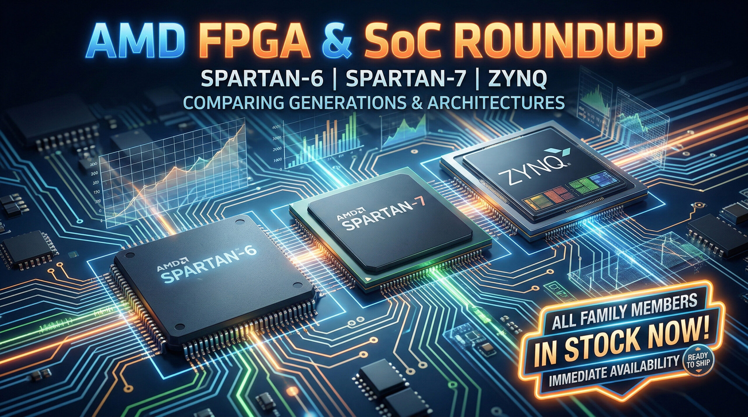 5 AMD FPGAs and SoCs That Solve Real Engineering Problems — In Stock at PCX