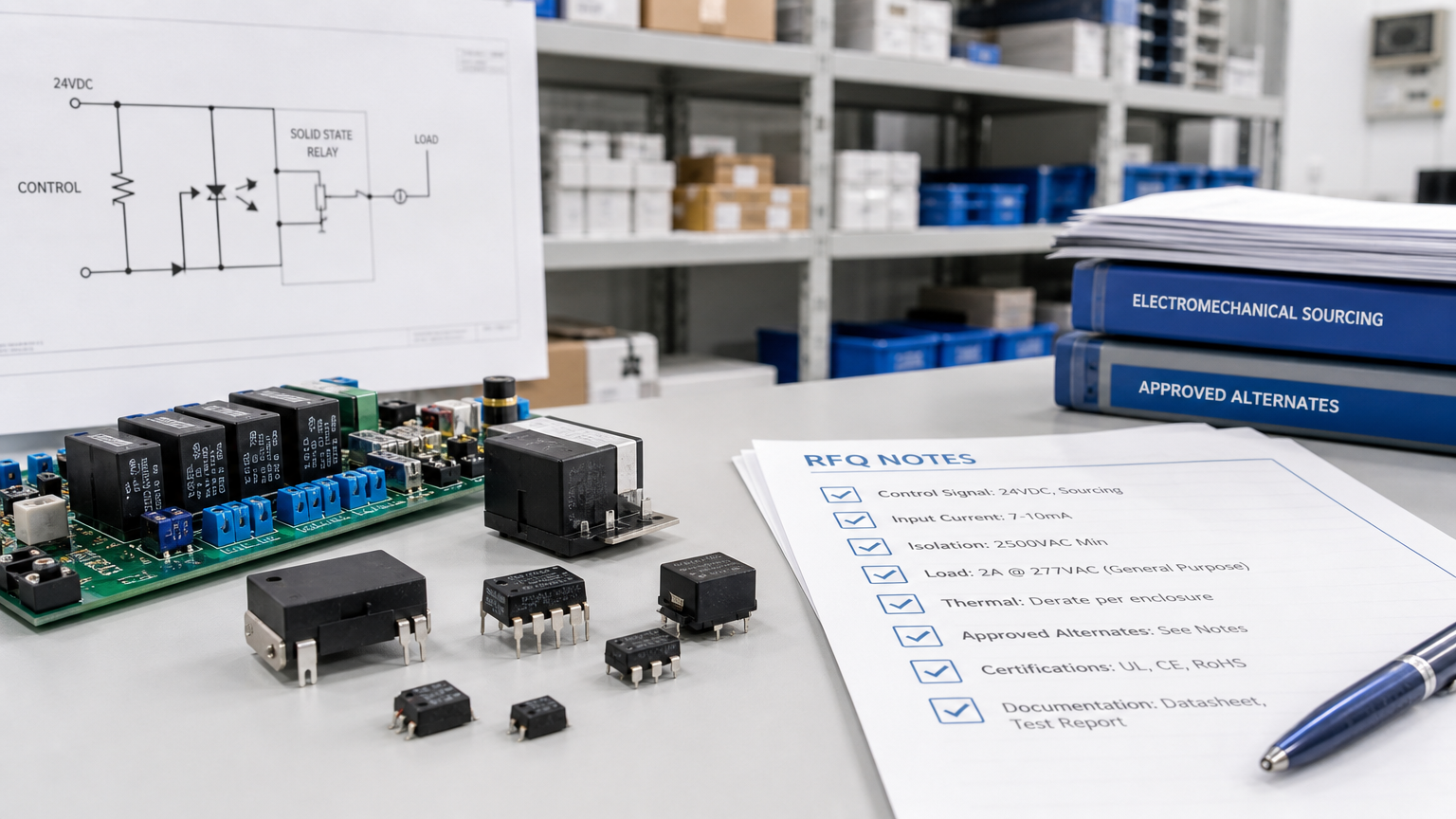 Solid-State Relay Quotes Need Load, Isolation, and Thermal Notes