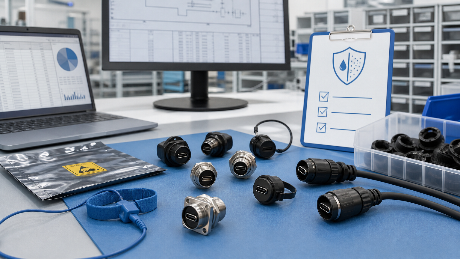 Rugged USB-C Connectors: A Qualification Checklist for Harsh-Environment BOMs