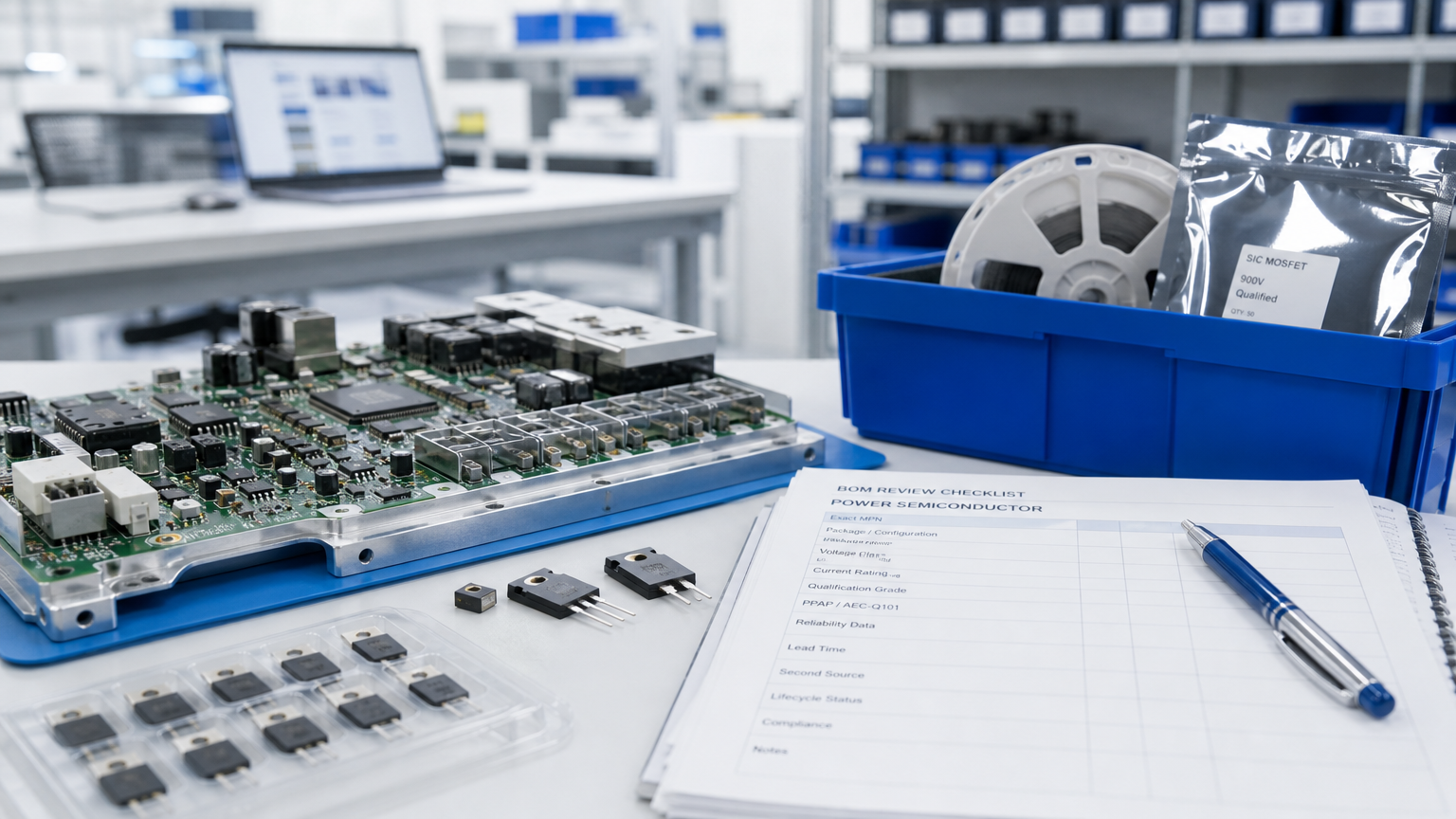 900-V EV Platforms Make SiC Sourcing a BOM-Level Review Item
