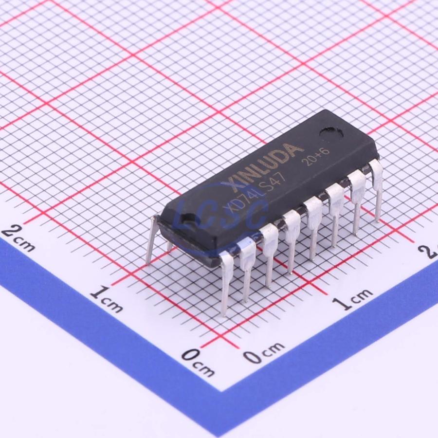 XD74LS47 - BCD to 7-Segment Decoder/Driver - Xinluda