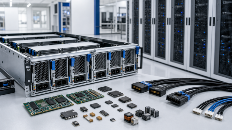 Board-level electronics sourcing review for AI advanced packaging and component availability planning.